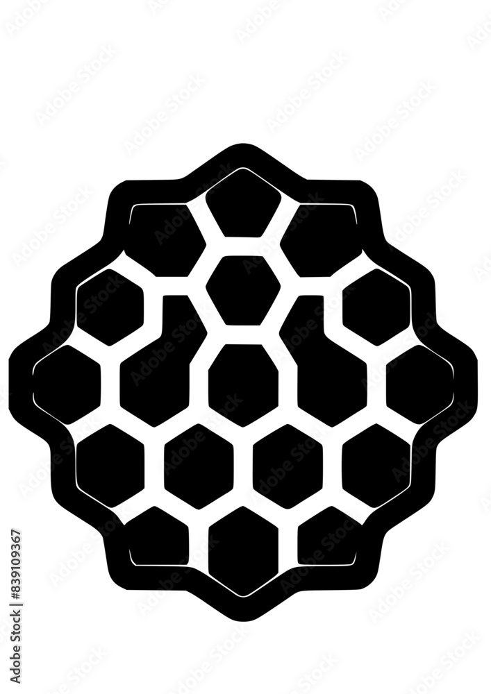 Bee SVG, Honeycomb SVG, Honey SVG, Bee Hive SVG, Insect SVG, Flower SVG, Silhouette, Vector, Clipart, Cut file for Cricut SVG, JPG, PNG