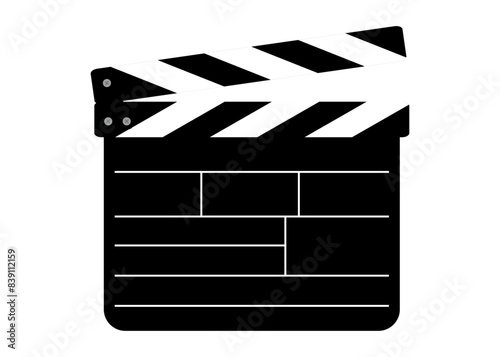 カチンコのイラスト