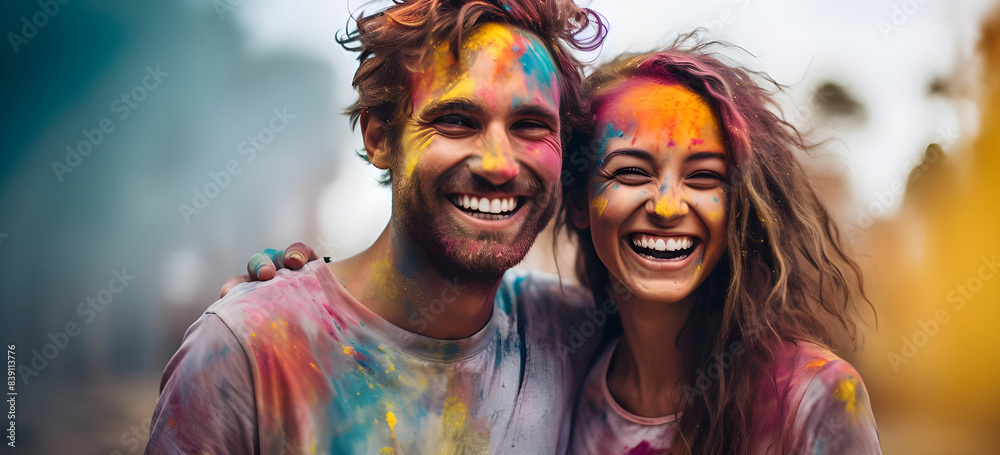 Write a story about two individuals from different backgrounds or communities who form an unexpected connection during Holi, breaking down stereotypes and fostering understanding Write a story about two individuals from different backgrounds or communities who form an unexpected connection during Holi, breaking down stereotypes and fostering understanding