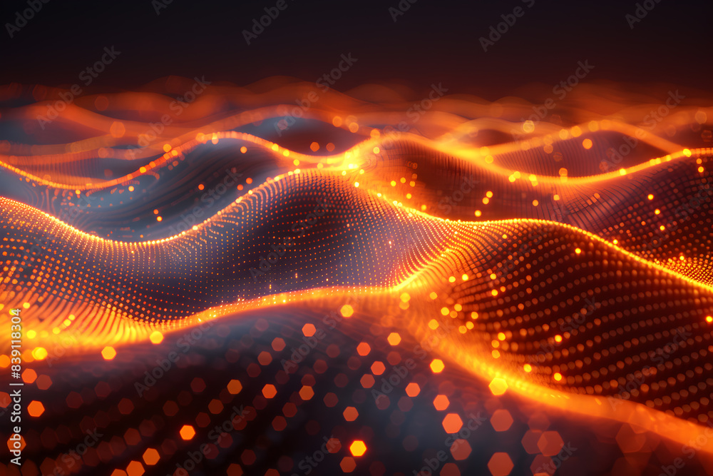 Abstract background with wavy textures Abstract background with wavy textures