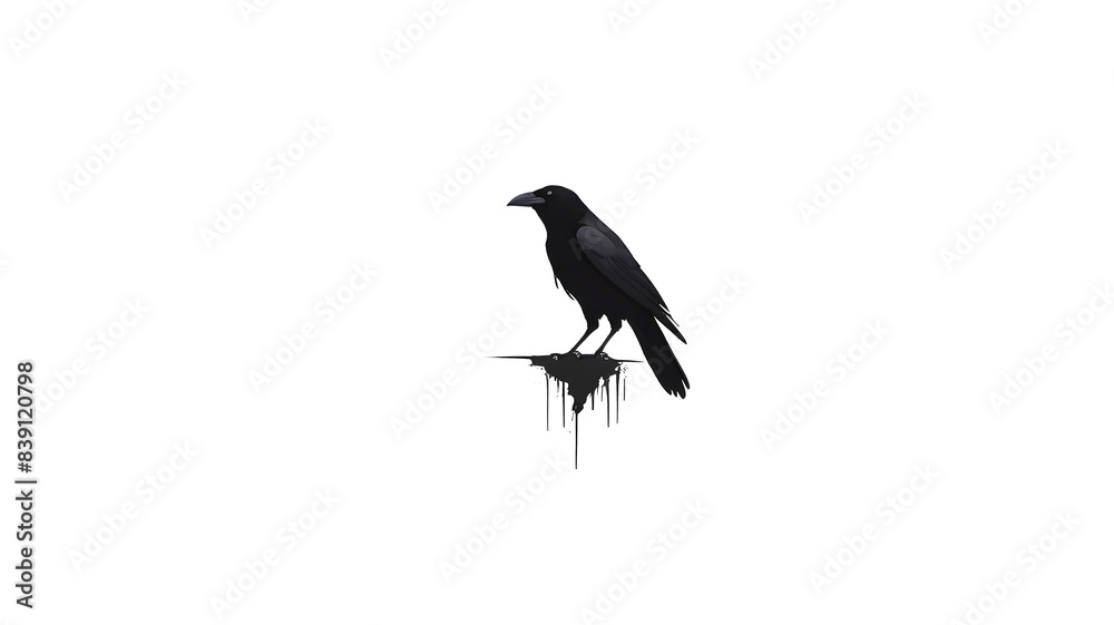 Fototapeta premium crow