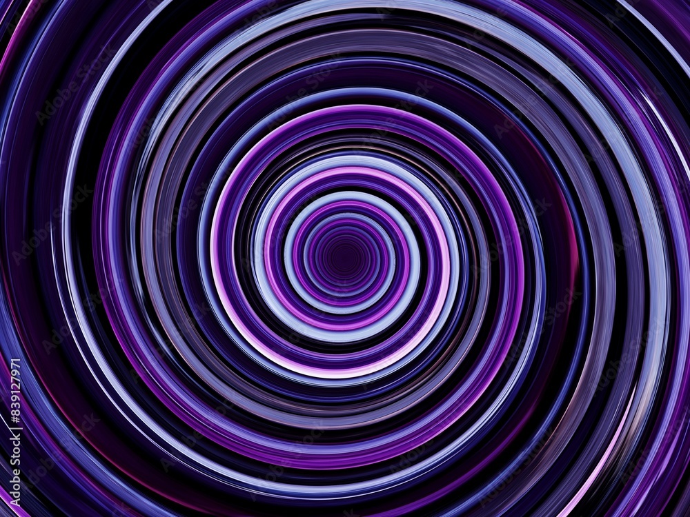 Purple and black spiral background with circular design, perfect for adding a touch of elegance to your project Purple and black spiral background with circular design, perfect for adding a touch of elegance to your project