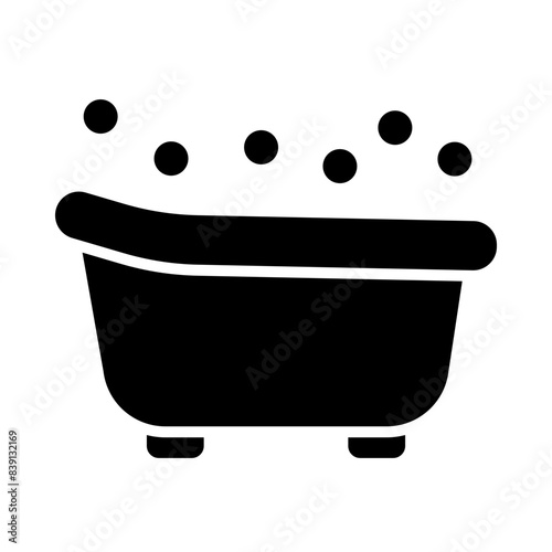 Ice Bath glyph icon