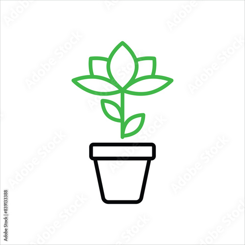 Botanic vector icon