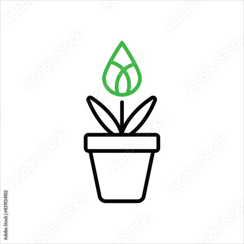 Botanic vector icon