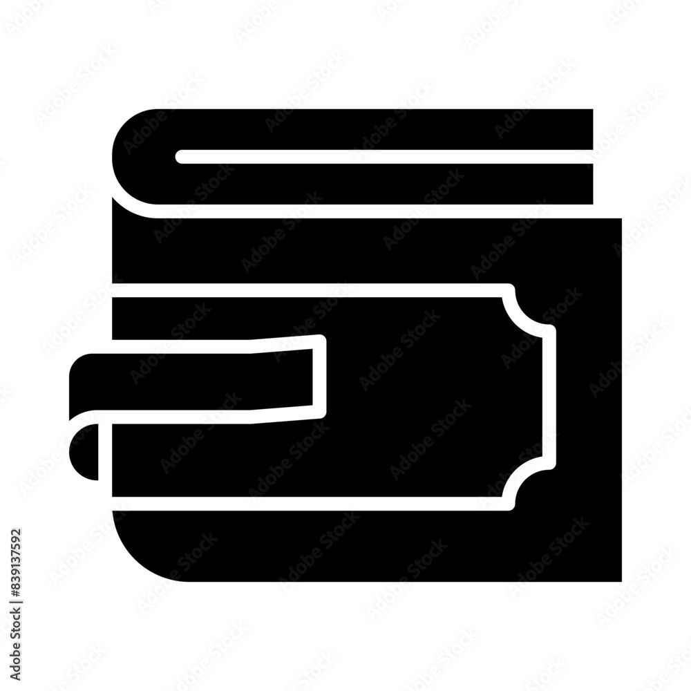 Money Clips glyph icon Money Clips glyph icon