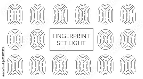 Fingerprint set light