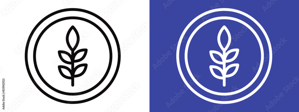 Fiber Symbol Emphasizing Nutritional Benefits and High-Fiber Diet Fiber Symbol Emphasizing Nutritional Benefits and High-Fiber Diet