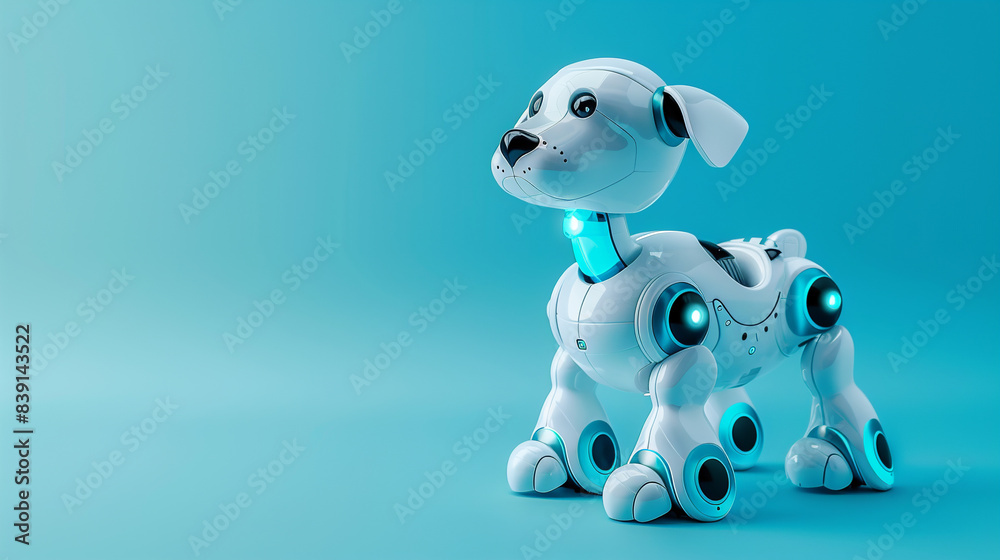 Robot dog. Robot dog.