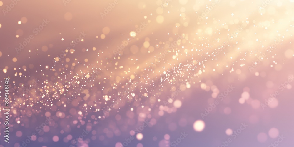 Softly glowing particles scattered across a smooth gradient background for a tranquil effect. Softly glowing particles scattered across a smooth gradient background for a tranquil effect.