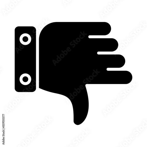 Dislike glyph icon