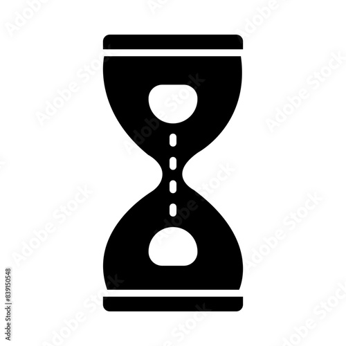 Hourglass glyph icon