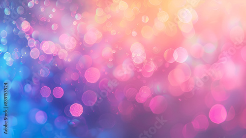 Defocused urban abstract texture background for your design ,Blurred lights with bokeh effect Background, Abstract Blur ,Colorful circles of bokeh light abstract texture background