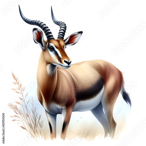 antelope in the wild photo