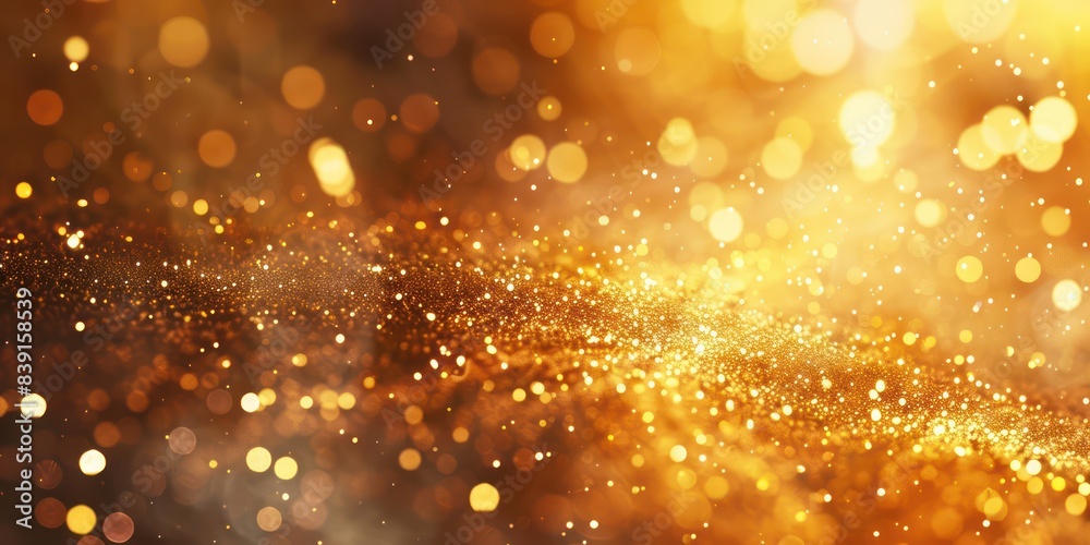 An abstract gold glitter texture background, adding sparkle and glamour to various creative projects. An abstract gold glitter texture background, adding sparkle and glamour to various creative projects.