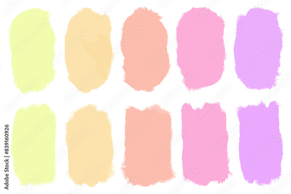 Pastel Colored Abstract Brush Stroke Pattern Pastel Colored Abstract Brush Stroke Pattern
