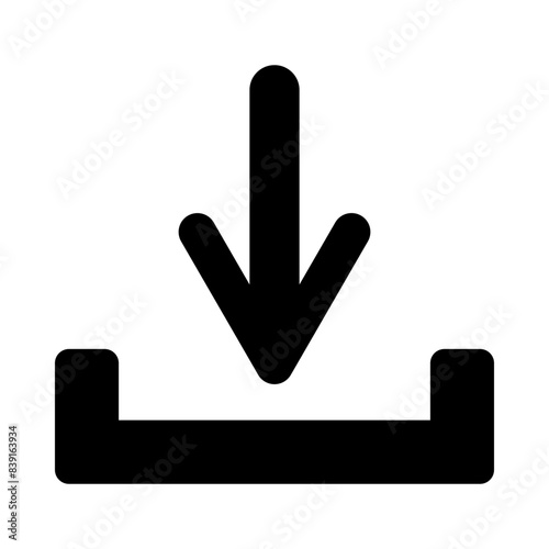 Download icon glyph icon