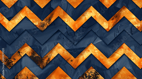 Chevron Mosaic Dynamic Patterns