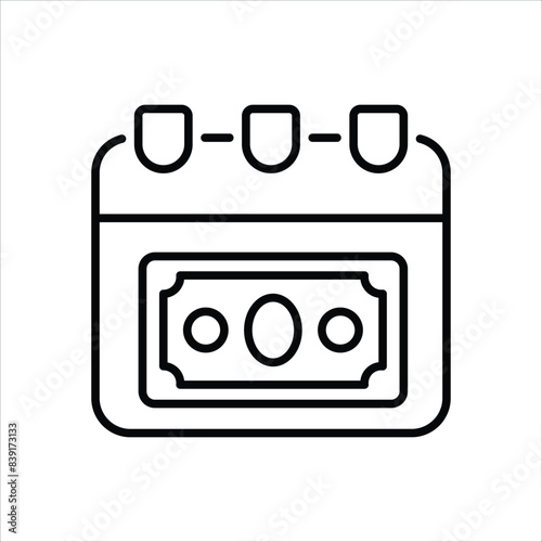 Payday vector icon