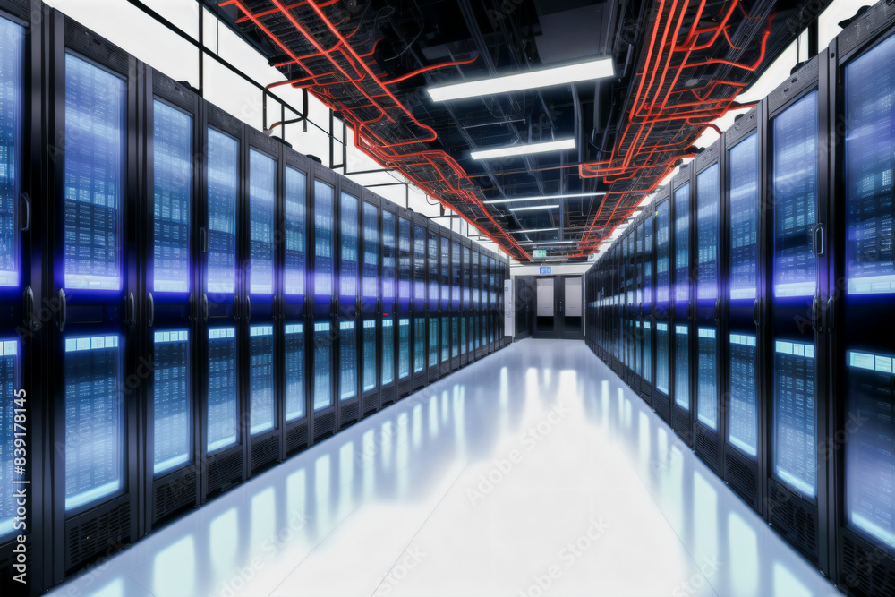 Server Room with Modern Architecture and Urban Design Elements Stock ...