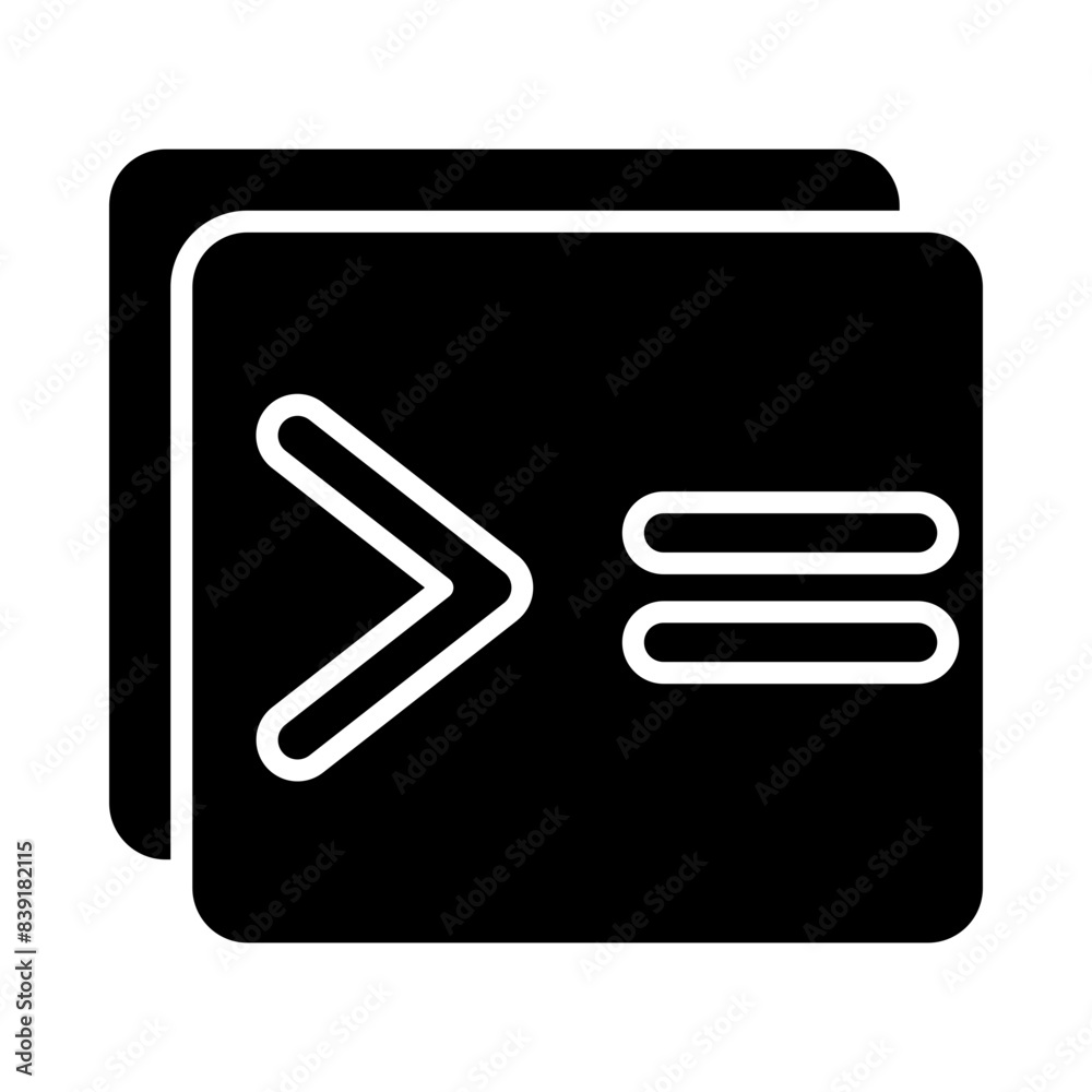Terminal glyph icon Terminal glyph icon