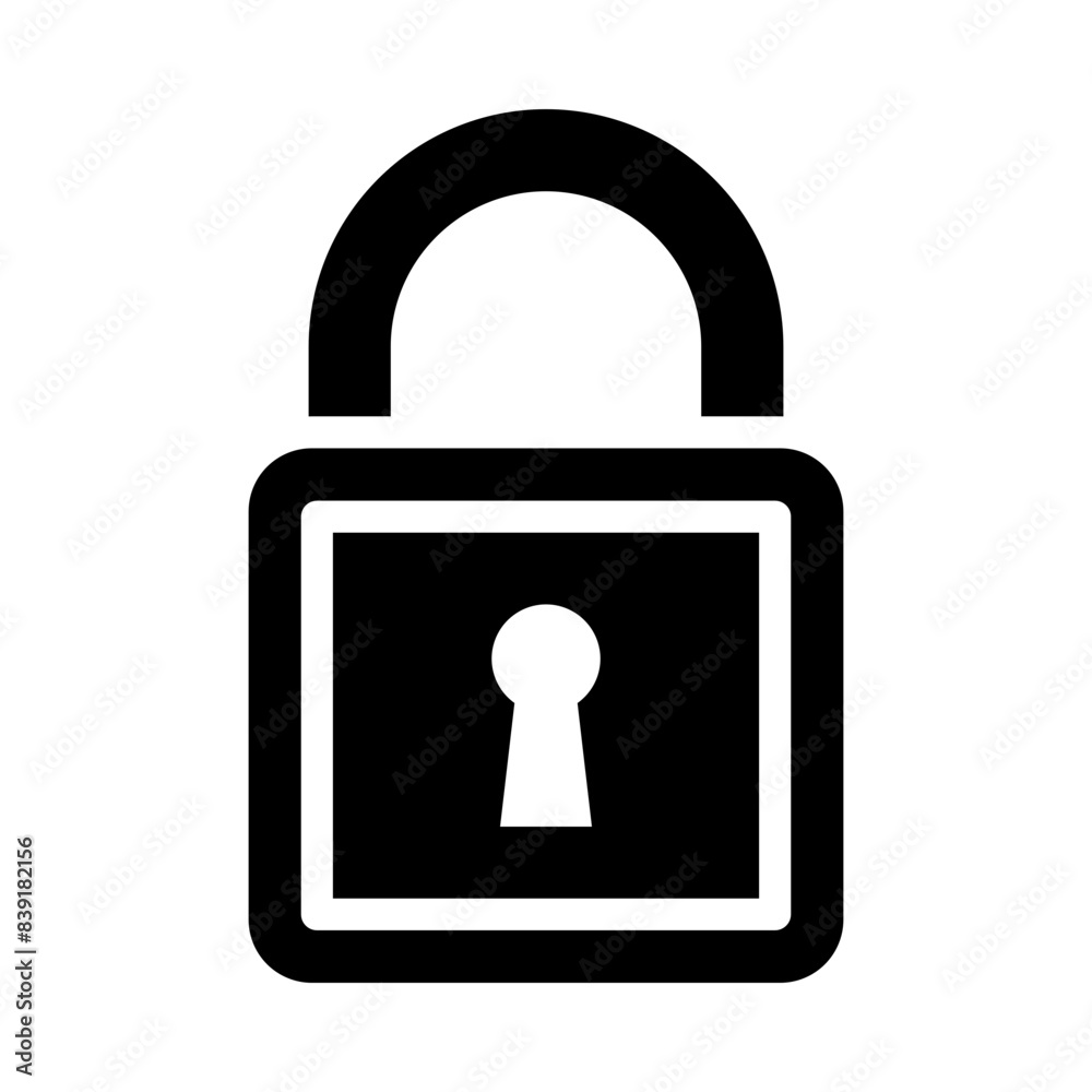 Lock glyph icon Lock glyph icon