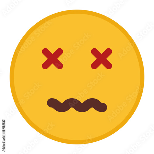 Artistic Fainting flat icon