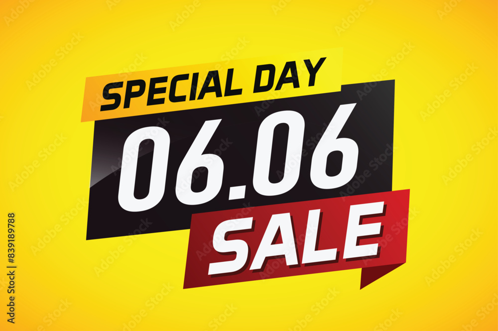 6.6 Special day sale word concept vector illustration with ribbon and 3d style for use landing page, template, ui, web, mobile app, poster, banner, flyer, background, gift card, coupon
6.6 Special day sale word concept vector illustration with ribbon and 3d style for use landing page, template, ui, web, mobile app, poster, banner, flyer, background, gift card, coupon