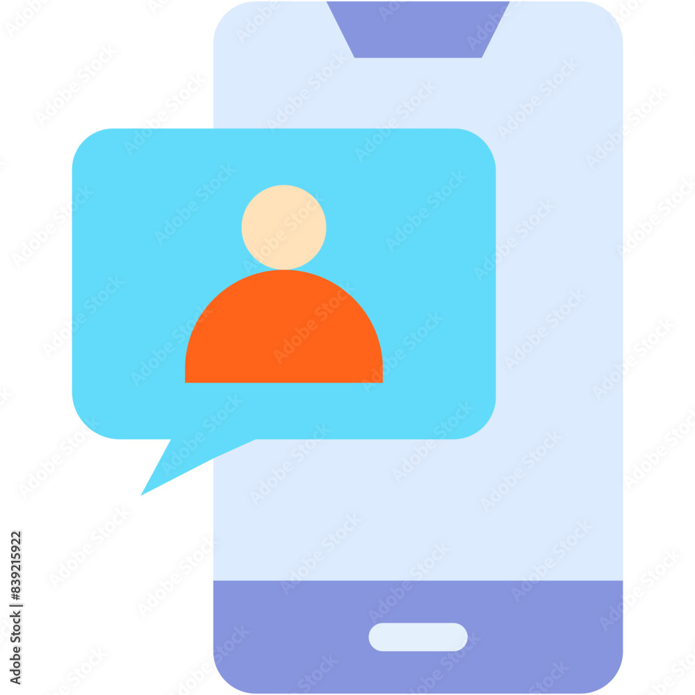 Vector Icon Contact, Chat, Cellphone, Smartphone, Communication Vector Icon Contact, Chat, Cellphone, Smartphone, Communication