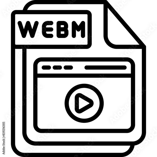 WEBM Icon photo