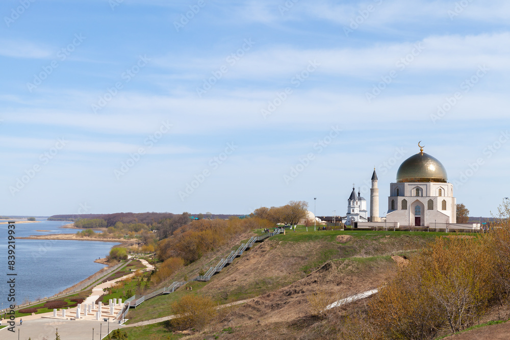 Bolgar State Historical and Architectural Museum-Reserve, coastal view Bolgar State Historical and Architectural Museum-Reserve, coastal view
