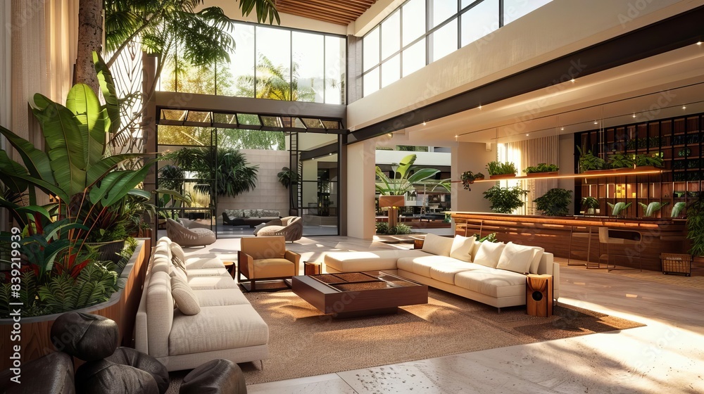 sustainable urban oasis ecofriendly multifamily living 3d architectural rendering sustainable urban oasis ecofriendly multifamily living 3d architectural rendering