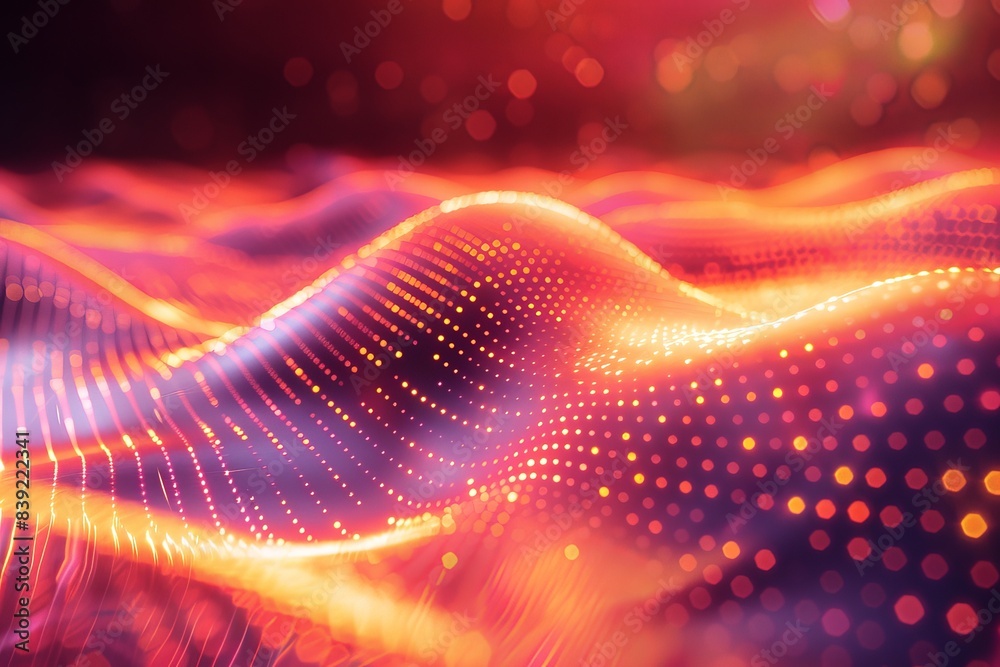 Abstract lines converge on radiant dots, embodying the power of connectivity. Desktop wallpaper.
Abstract lines converge on radiant dots, embodying the power of connectivity. Desktop wallpaper.