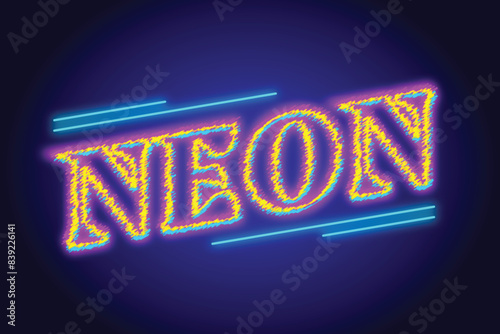 Neon Text Effect