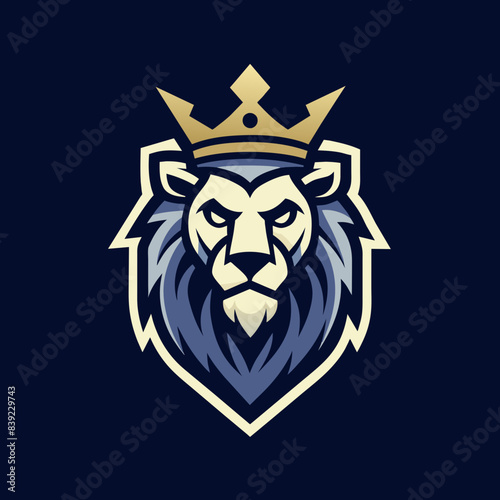 lion head vector illustration