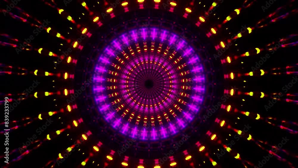 High-Quality VJ Loop in 4K Ultra HD for Dynamic Visuals and Presentations