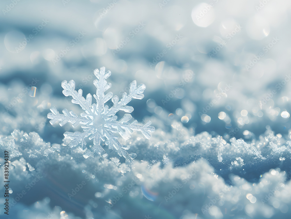 snowflake structure close up snowflake structure close up