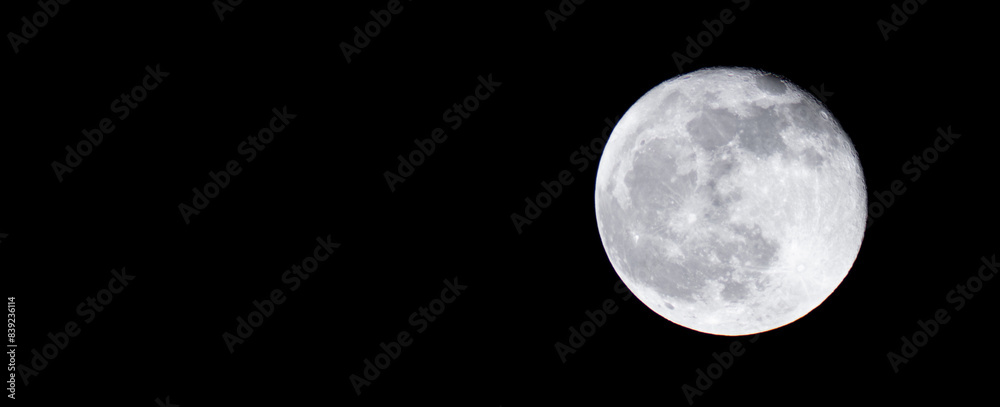 Obraz premium Picture of the moon. A very hard subject to capture.
