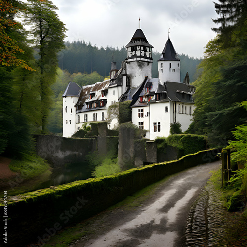 Clervaux castle, Clerf North Luxembourg photo