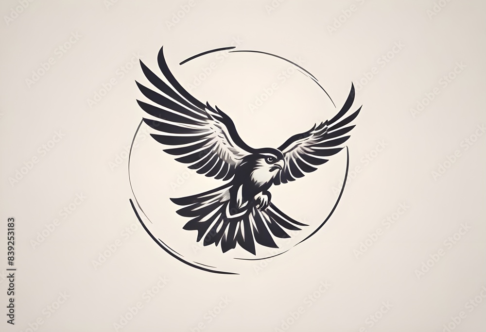Obraz premium illustration of an eagle