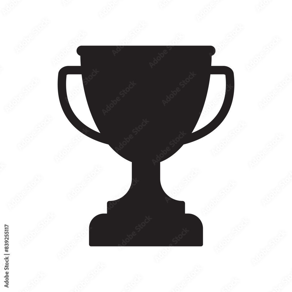 Trophy icon. Trophy cup, winner cup, victory cup icon. Reward symbol sign for web and mobile.