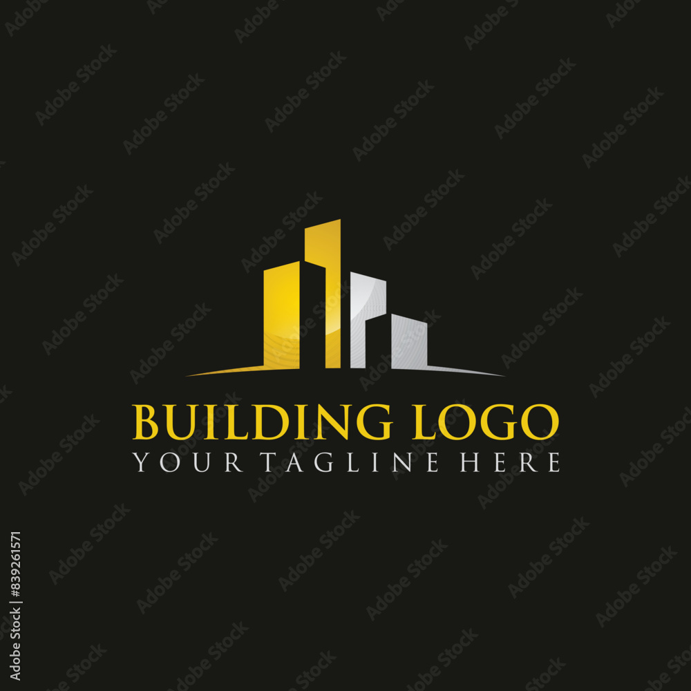 Fototapeta premium Building Logo Template. vector Illustrator
