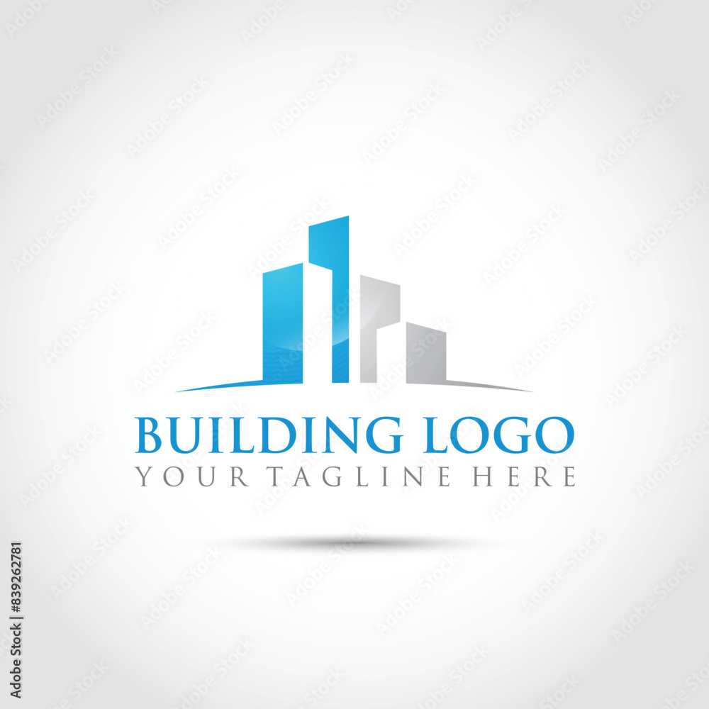 Fototapeta premium Building Logo Template. vector Illustrator