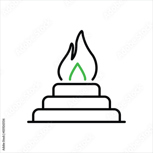 Yagna vector icon