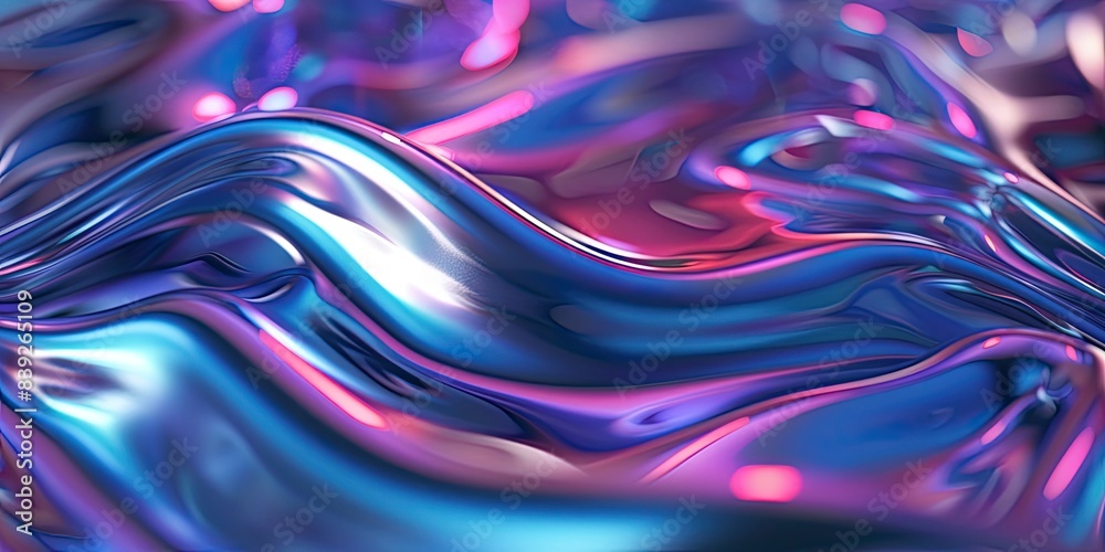 Metallic Abstract Fluid Art Metallic Abstract Fluid Art