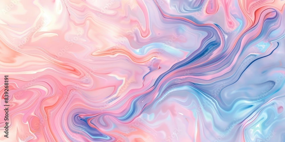 Soft Colorful Fluid Art Soft Colorful Fluid Art