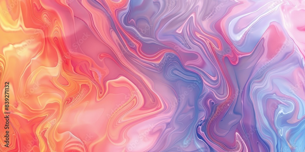 Pastel Fluid Art Abstraction Pastel Fluid Art Abstraction