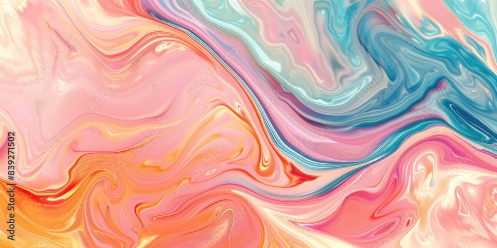 Pastel Fluid Art Abstraction Pastel Fluid Art Abstraction
