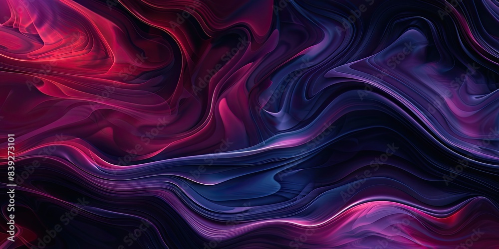 Mysterious Red and Black Swirls Mysterious Red and Black Swirls