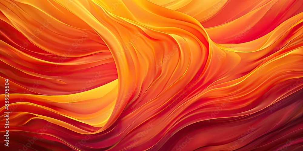 Dynamic Orange and Red Swirls Dynamic Orange and Red Swirls
